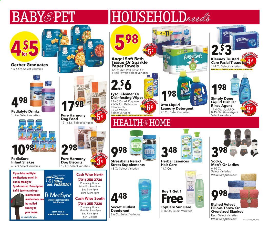 Cash Wise (MN, ND) Weekly Ad Flyer July 14 to July 20