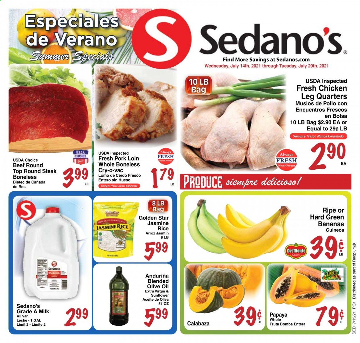 Sedano's (FL) Weekly Ad Flyer July 14 to July 20