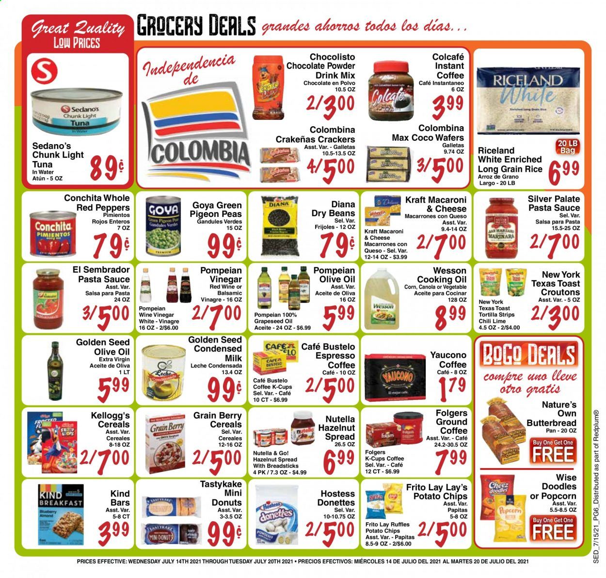 Sedano's (FL) Weekly Ad Flyer July 14 to July 20