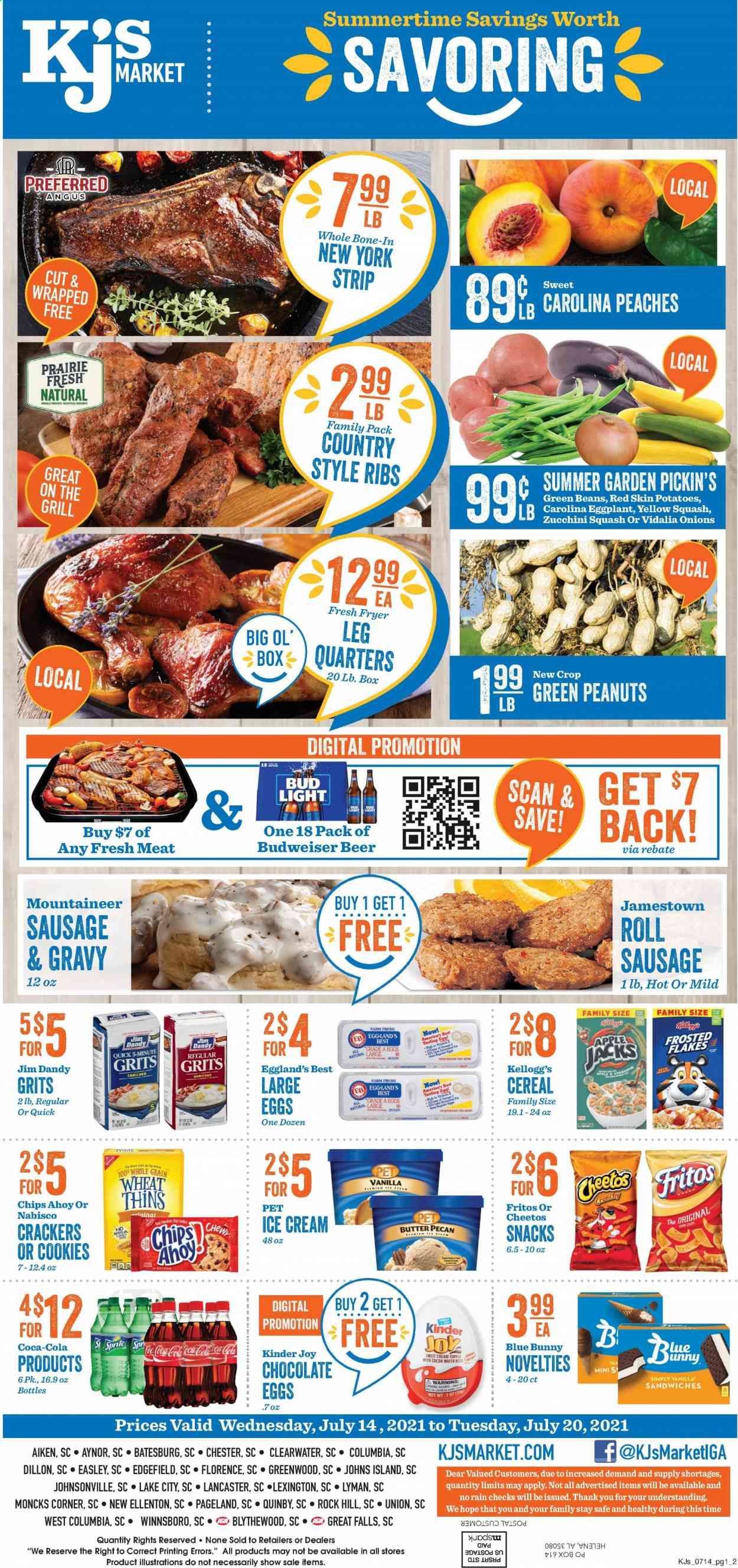 KJ´s Market (GA, SC) Weekly Ad Flyer July 14 to July 20