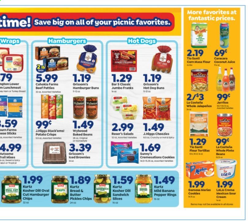 Save a Lot Weekly Ad Flyer July 14 to July 20