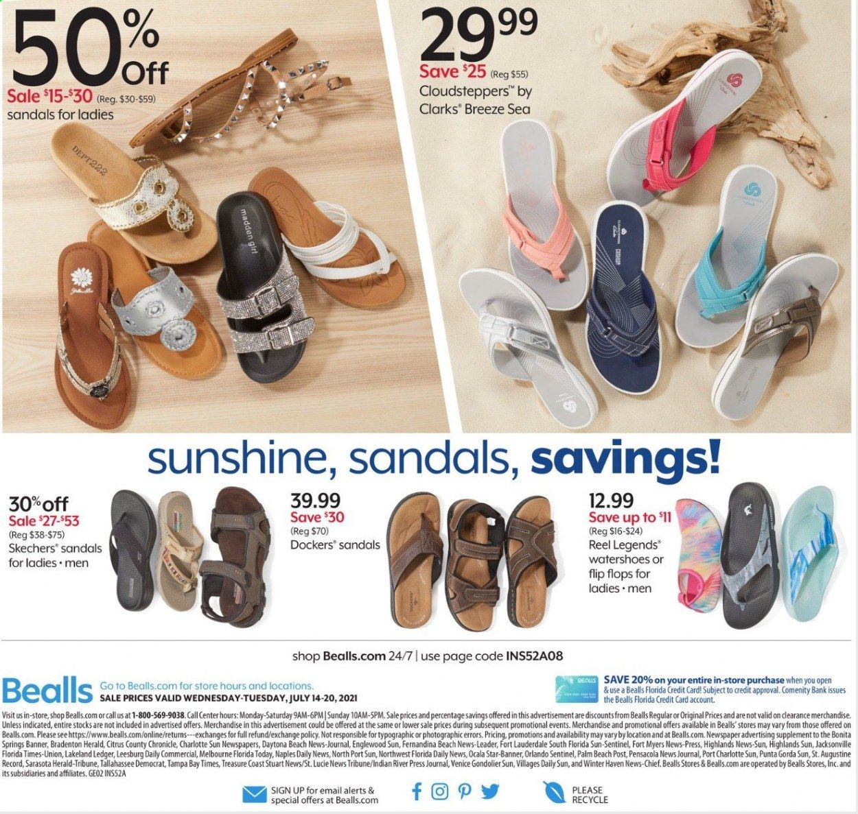 Bealls Florida (FL) Weekly Ad Flyer July 14 to July 20