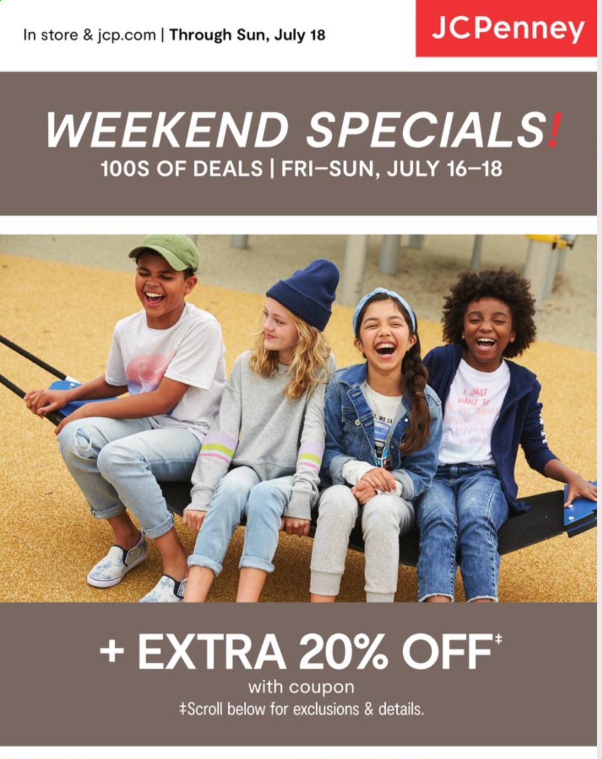 JCPenney Weekly Ad Flyer July 15 to July 18