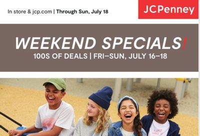 JCPenney Weekly Ad Flyer July 15 to July 18