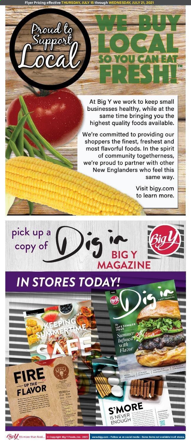 Big Y (CT) Weekly Ad Flyer July 15 to July 21
