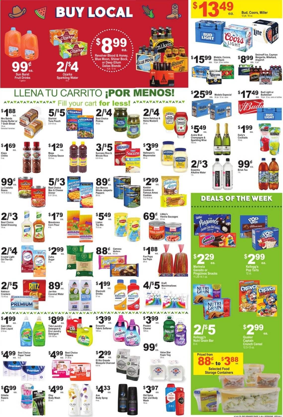 El Rio Grande (10, 21, 25, 30, 34, 53, 90) Weekly Ad Flyer July 14 to July 20