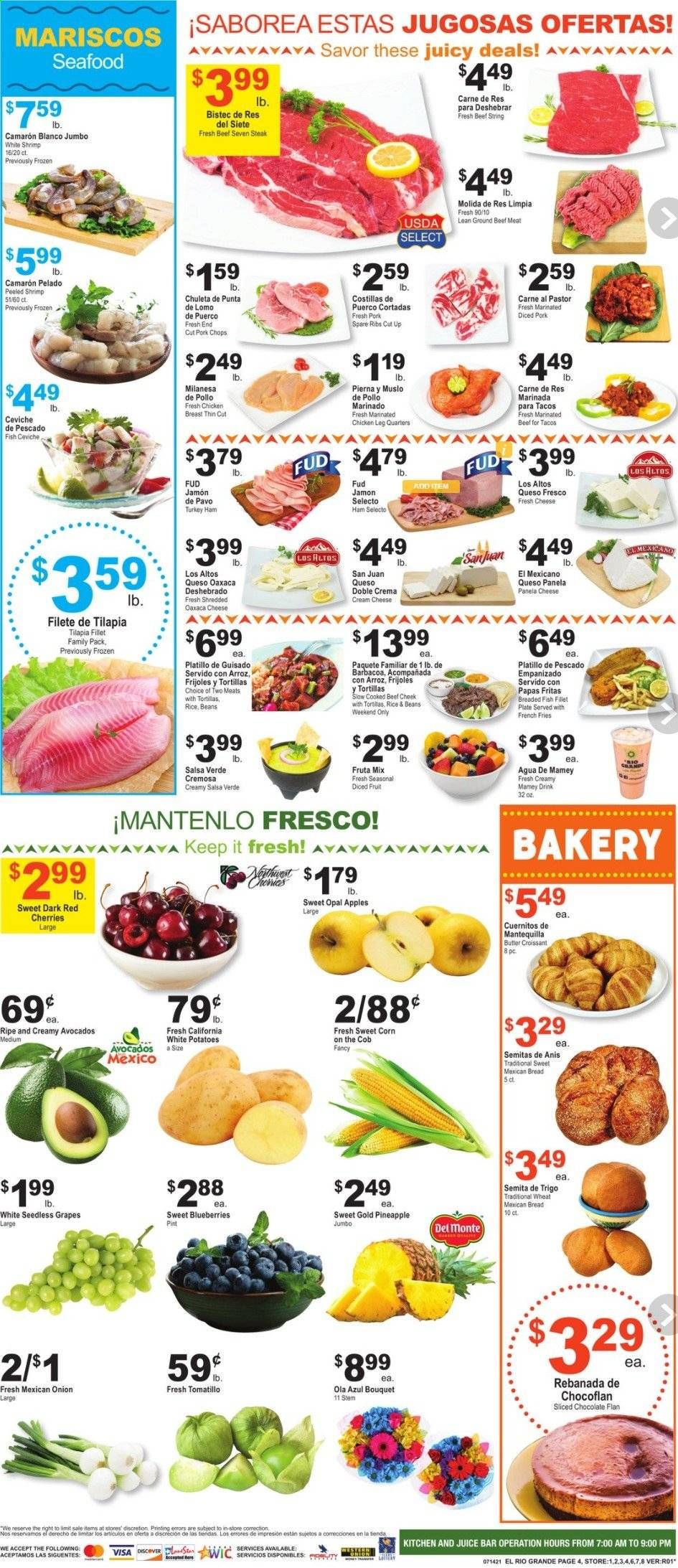 El Rio Grande (10, 21, 25, 30, 34, 53, 90) Weekly Ad Flyer July 14 to July 20