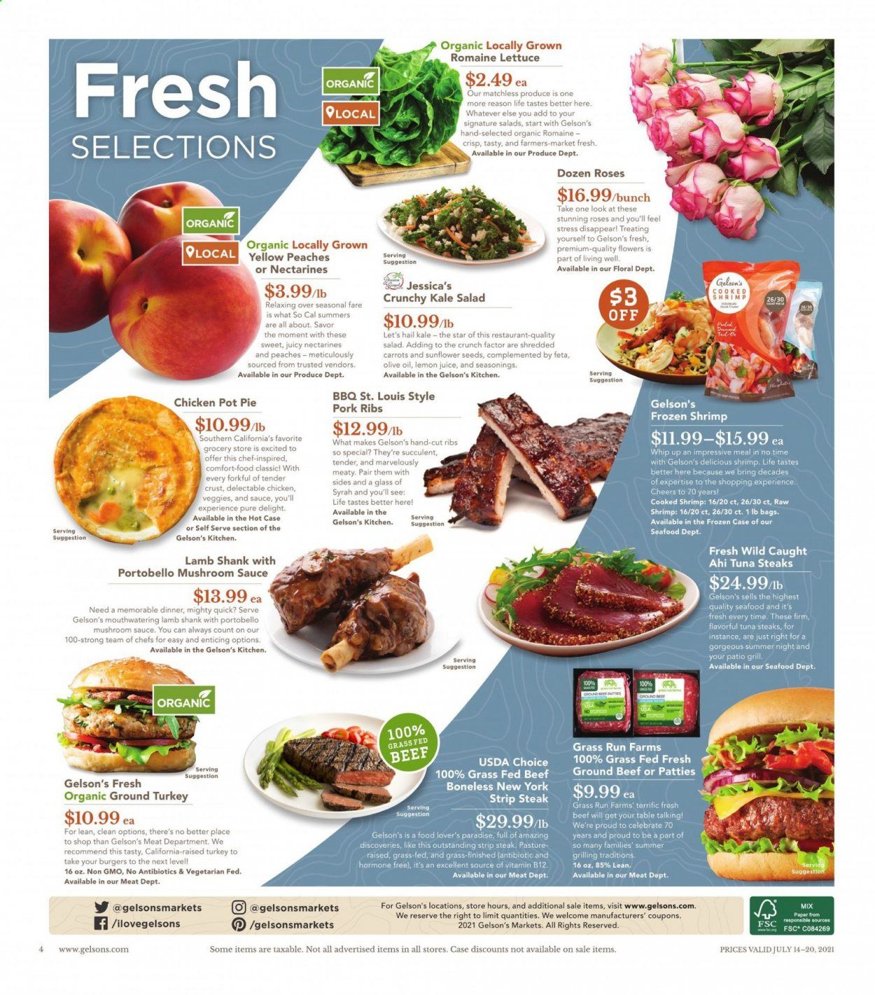 Gelson's (CA) Weekly Ad Flyer July 14 to July 20