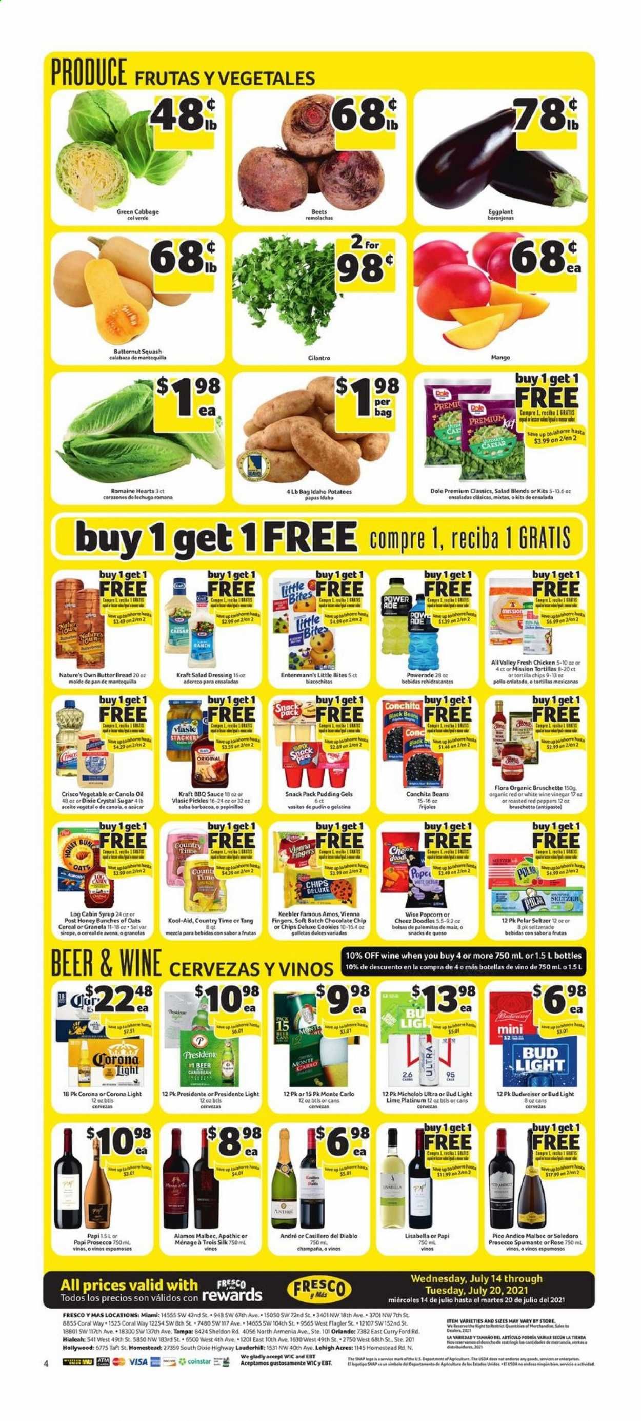 Fresco y Más (FL) Weekly Ad Flyer July 14 to July 20