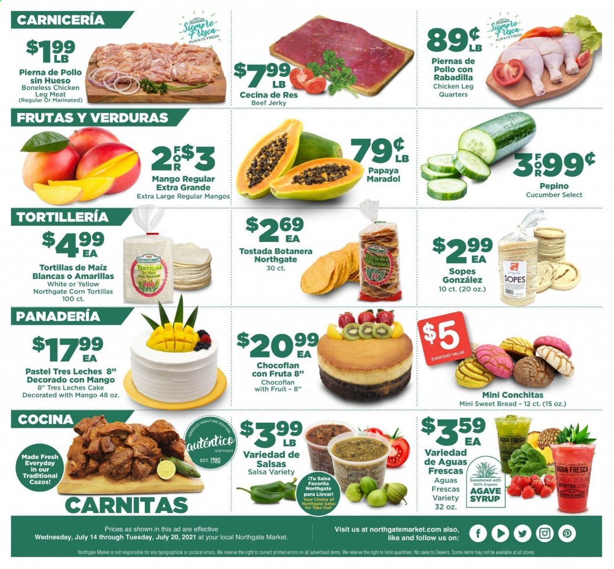 Northgate Market (CA) Weekly Ad Flyer July 14 to July 20