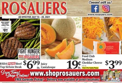Rosauers (ID, MT, OR, WA) Weekly Ad Flyer July 14 to July 20