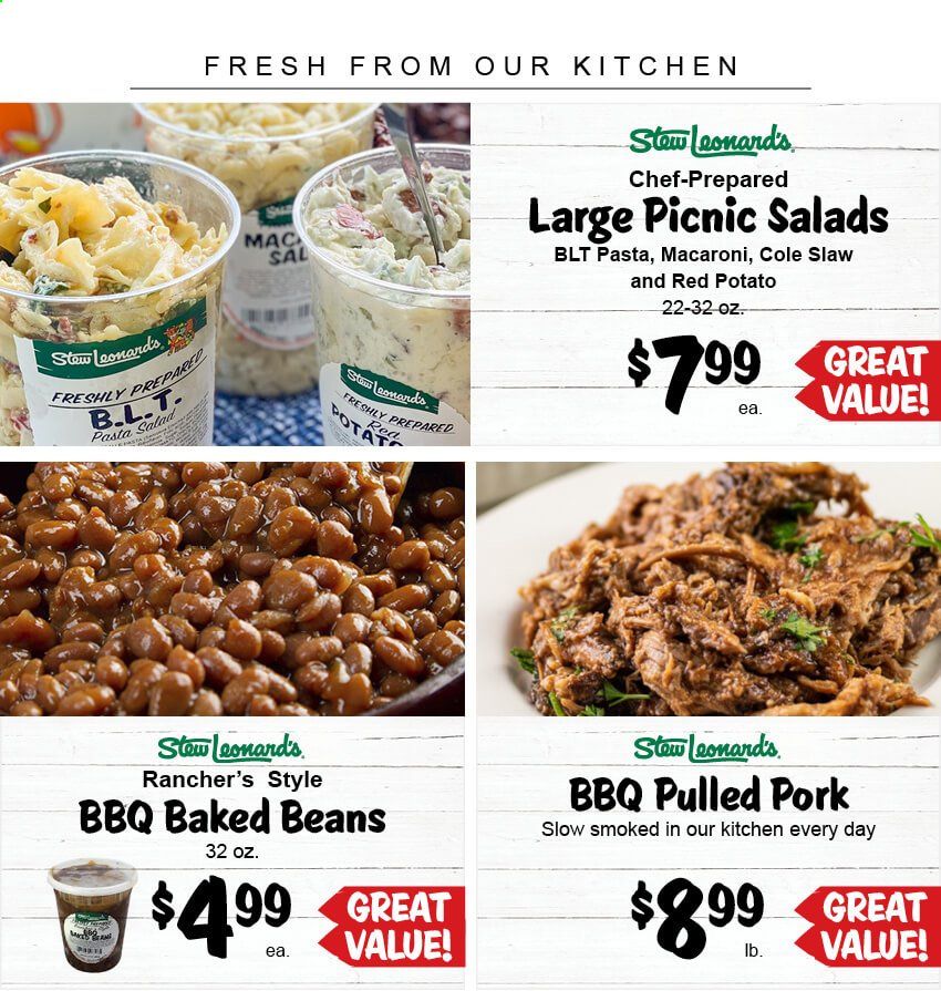 Stew Leonard's (CT, NJ, NY) Weekly Ad Flyer July 14 to July 20
