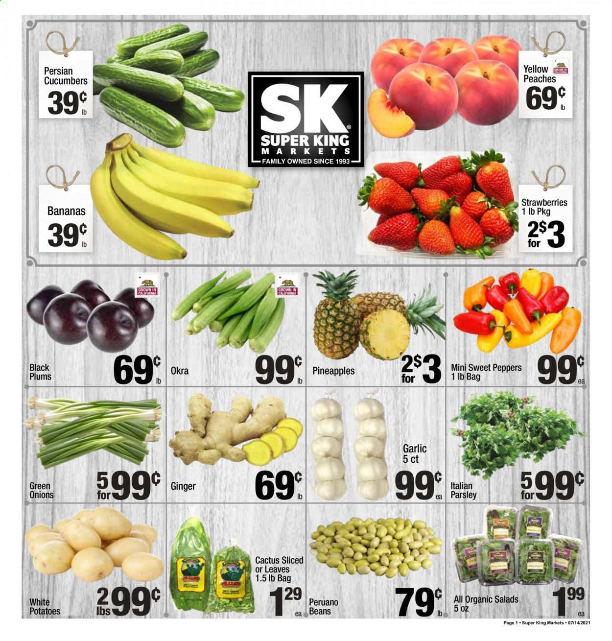 Super King Markets (CA) Weekly Ad Flyer July 14 to July 20