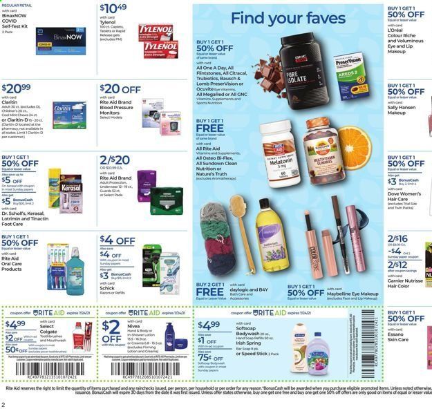 RITE AID Weekly Ad Flyer July 18 to July 24