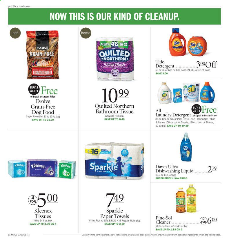 Publix (AL, FL, GA, NC, SC, TN) Weekly Ad Flyer July 15 to July 21