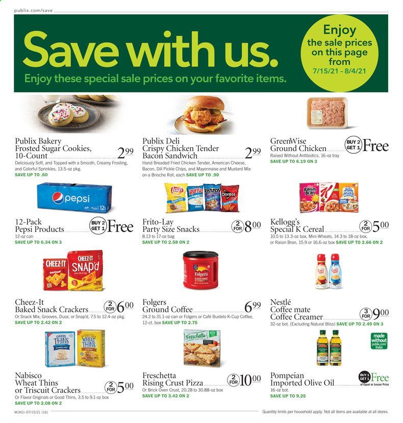 Publix (AL, FL, GA, NC, SC, TN) Weekly Ad Flyer July 15 to July 21