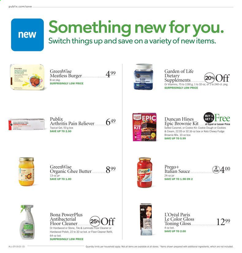 Publix (AL, FL, GA, NC, SC, TN) Weekly Ad Flyer July 15 to July 21