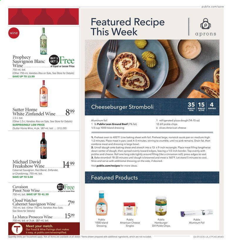 Publix (AL, FL, GA, NC, SC, TN) Weekly Ad Flyer July 15 to July 21