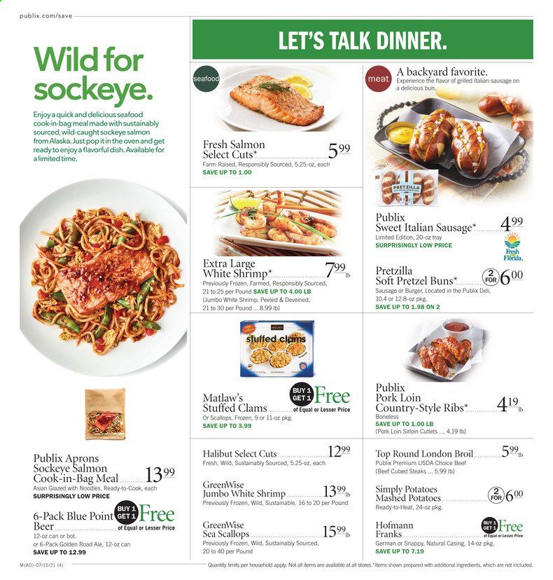 Publix (AL, FL, GA, NC, SC, TN) Weekly Ad Flyer July 15 to July 21