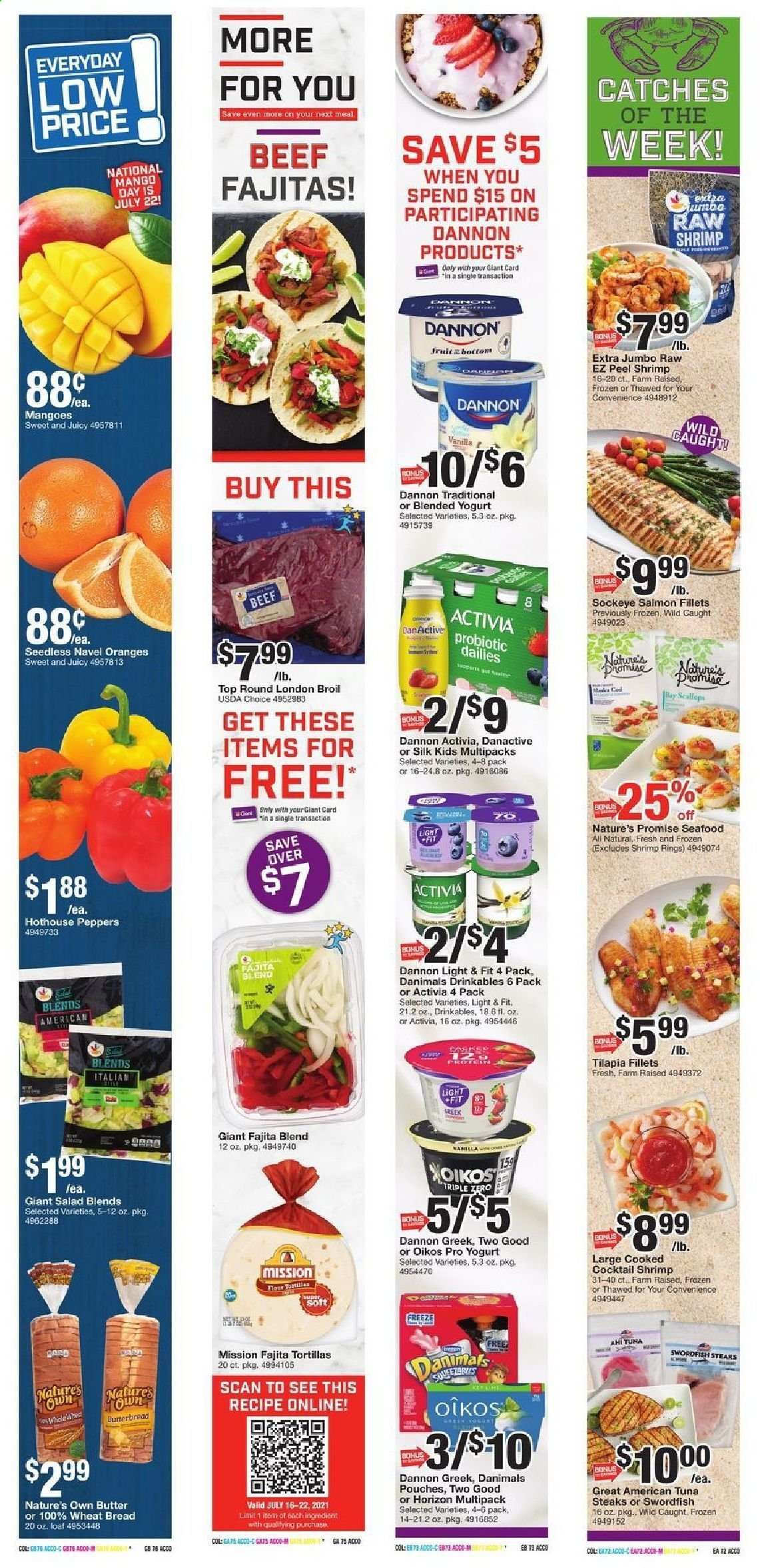Giant Food (DE, MD, VA) Weekly Ad Flyer July 16 to July 22