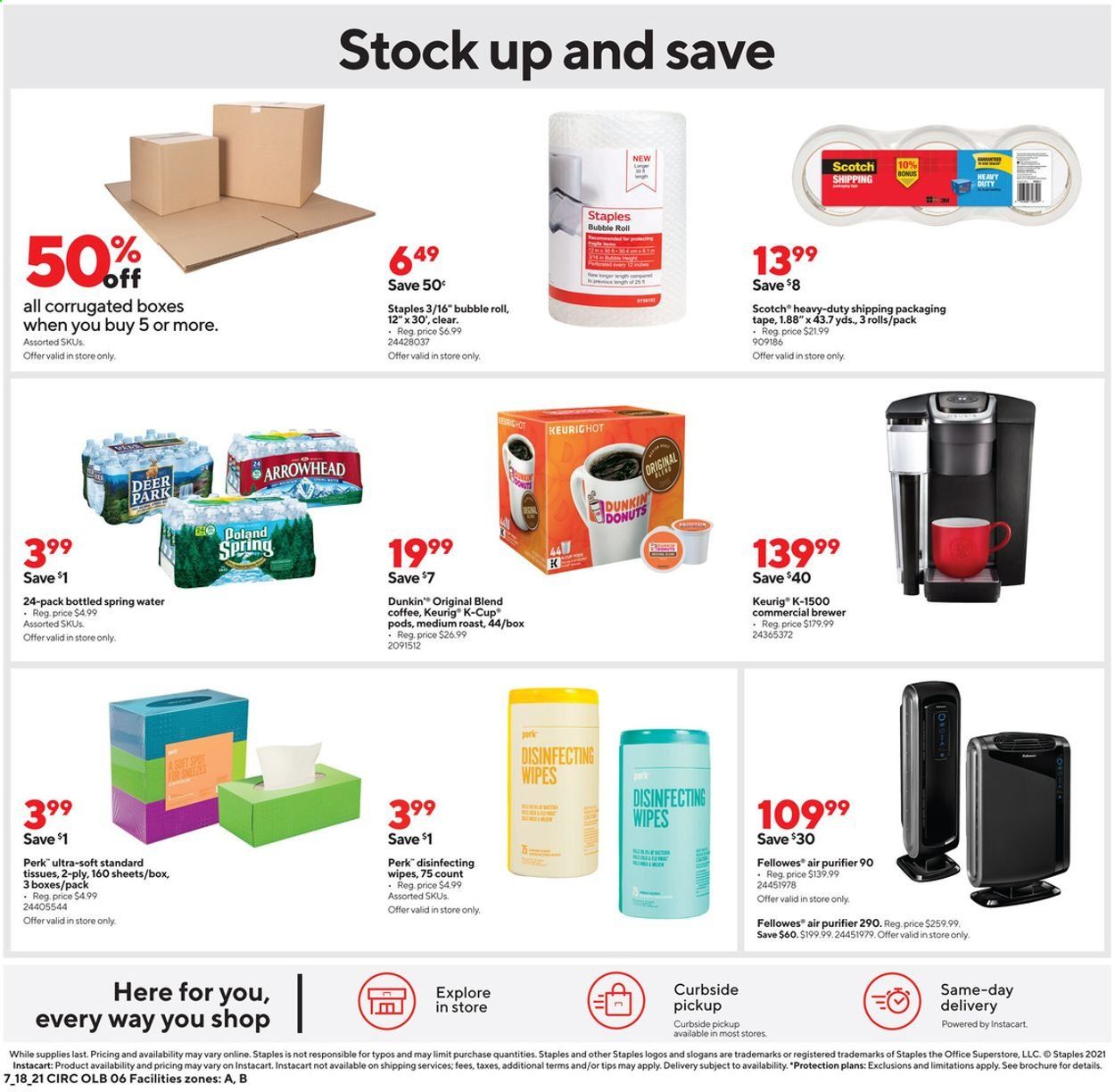Staples Weekly Ad Flyer July 18 to July 24