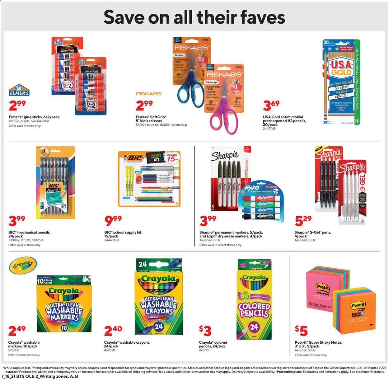 Staples Weekly Ad Flyer July 18 to July 24
