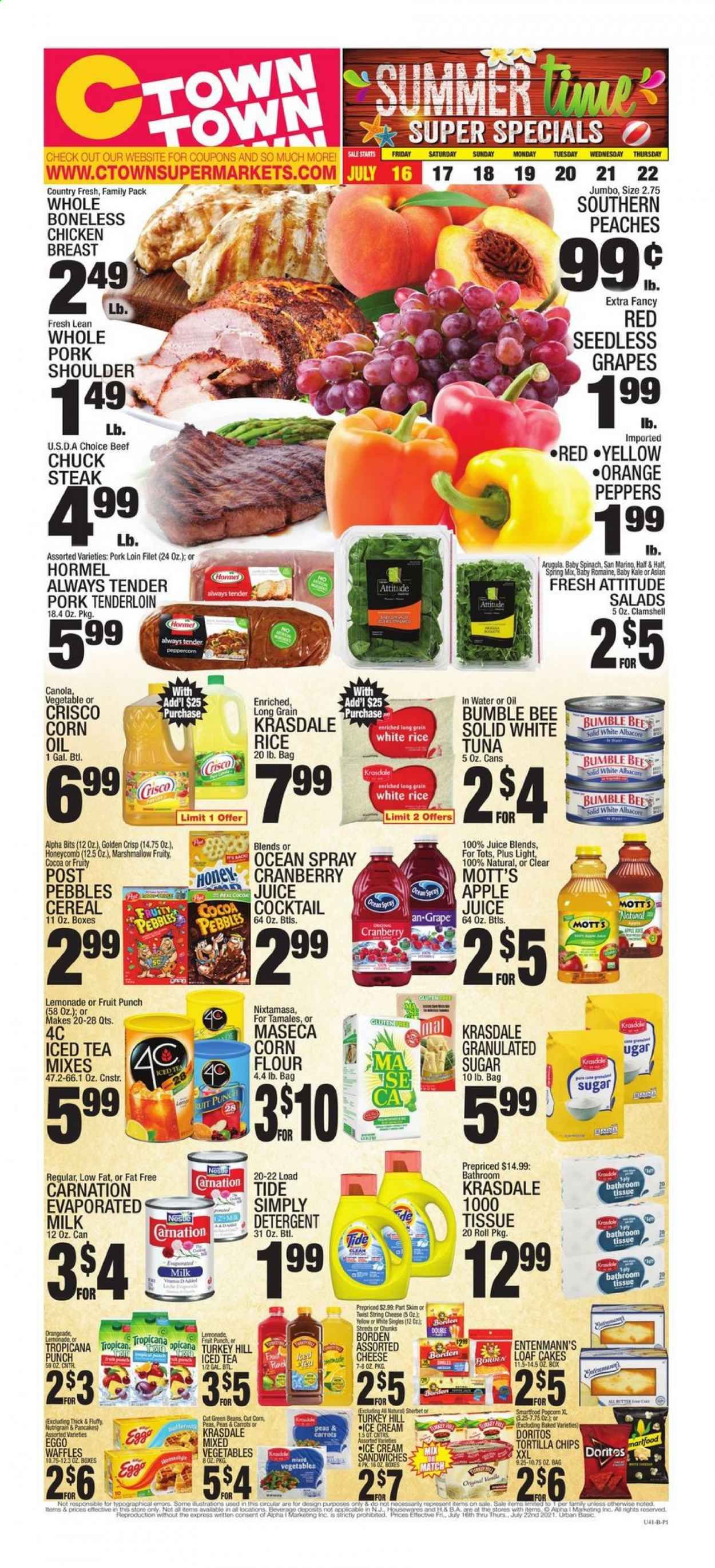 C-Town (CT, FL, MA, NJ, NY, PA) Weekly Ad Flyer July 16 to July 22