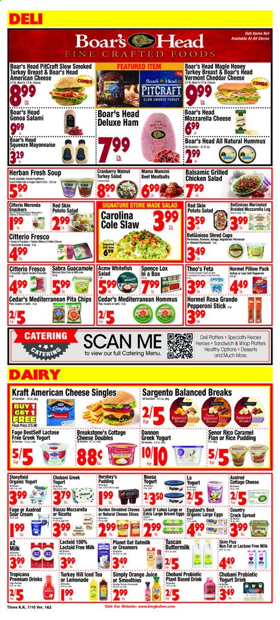 King Kullen (NY) Weekly Ad Flyer July 16 to July 22