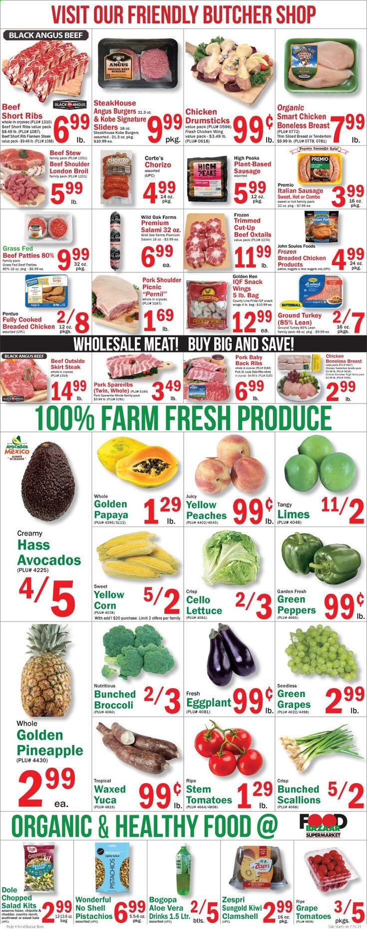 Food Bazaar (CT, NJ, NY) Weekly Ad Flyer July 15 to July 21