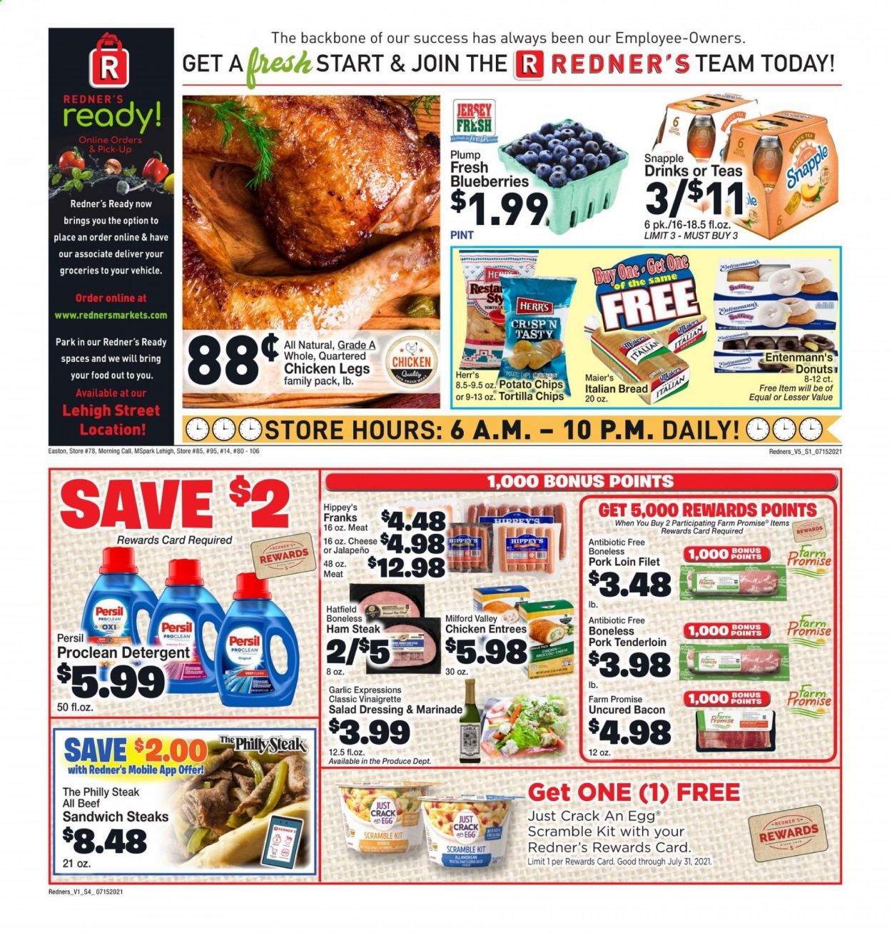 Redner's Markets (DE, MD, PA) Weekly Ad Flyer July 15 to July 21