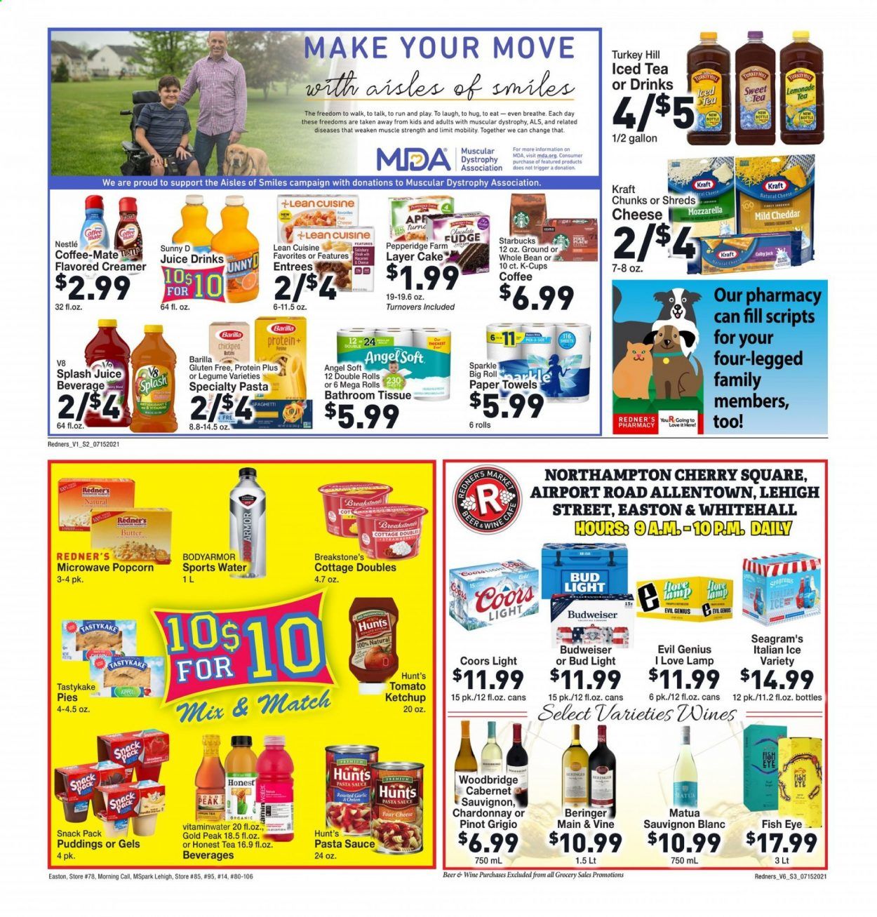 Redner's Markets (DE, MD, PA) Weekly Ad Flyer July 15 to July 21