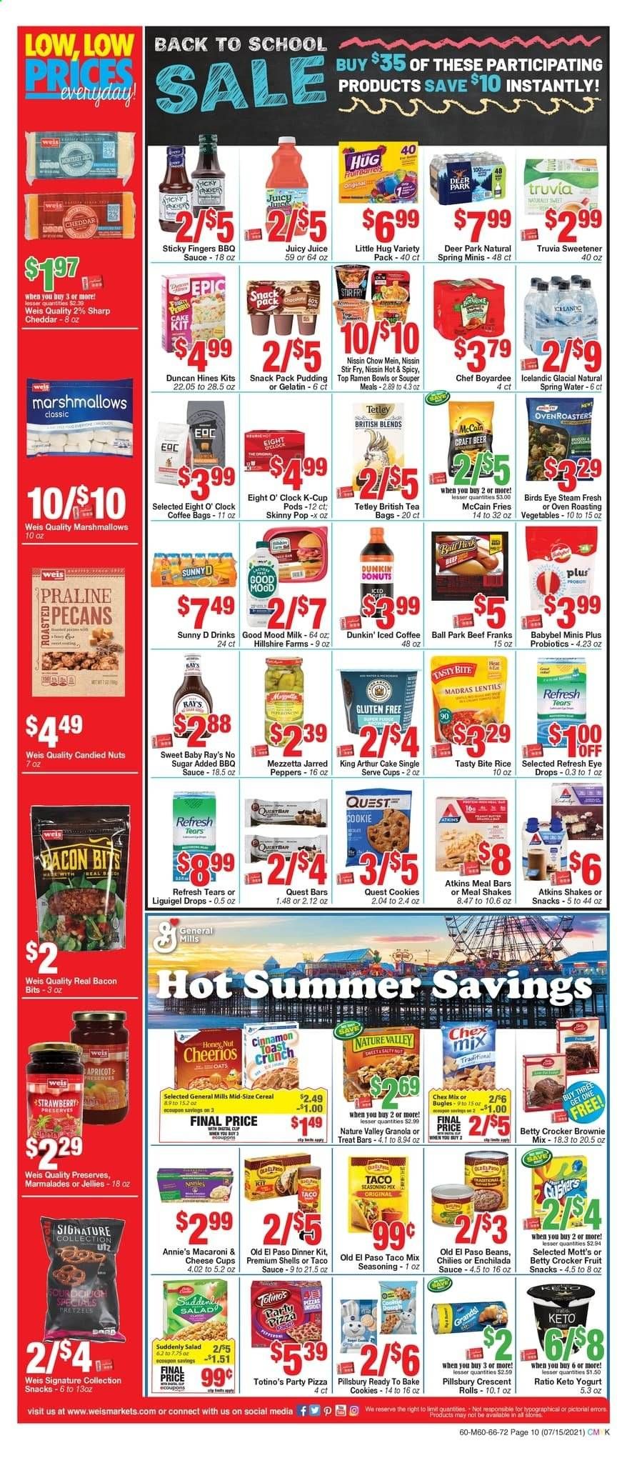 Weis (MD, NY, PA) Weekly Ad Flyer July 15 to August 19