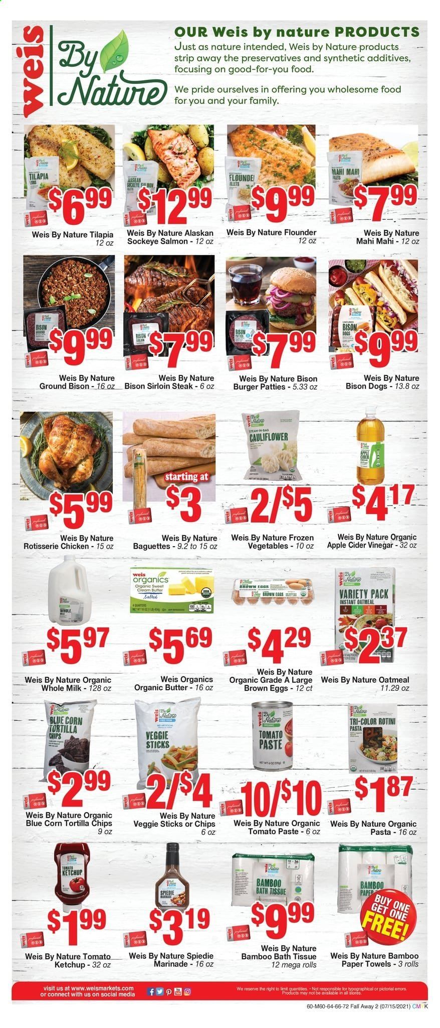 Weis (MD, NY, PA) Weekly Ad Flyer July 15 to August 19