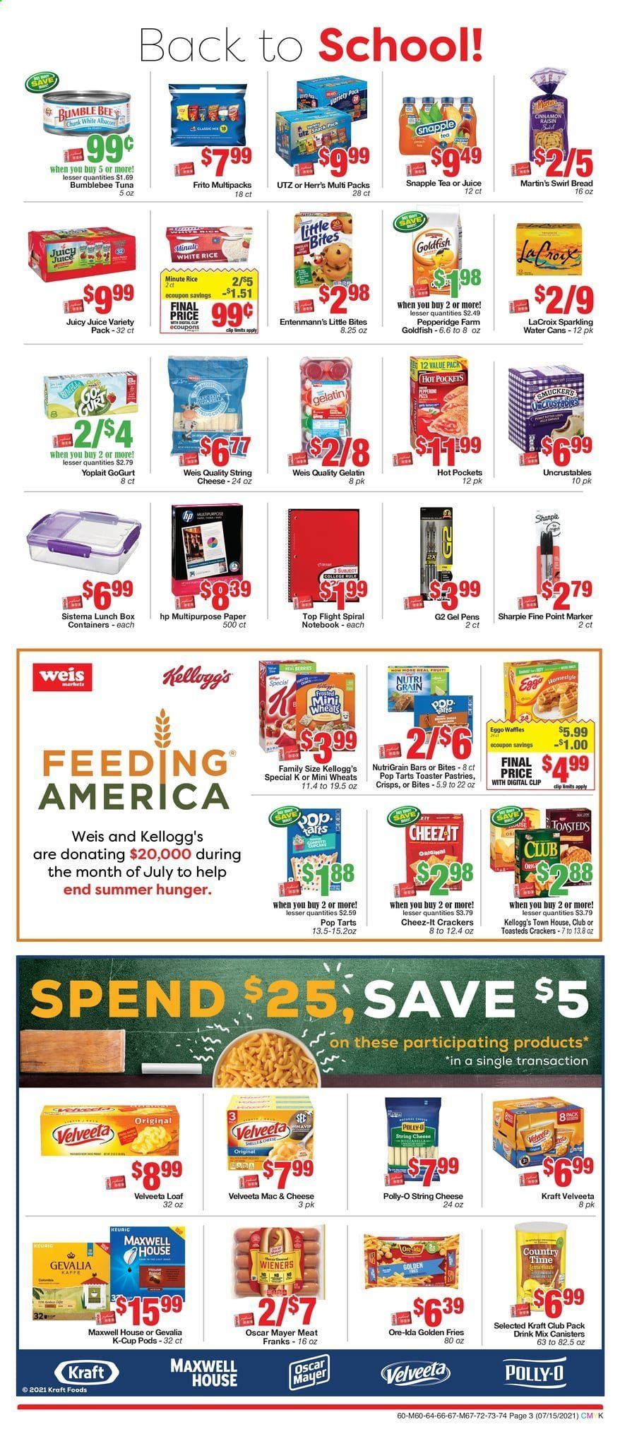 Weis (MD, NY, PA) Weekly Ad Flyer July 15 to August 19