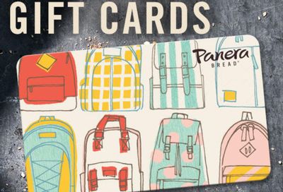 Panera Bread Offers 20% Off with Online Gift Cards Purchases Through to August 31