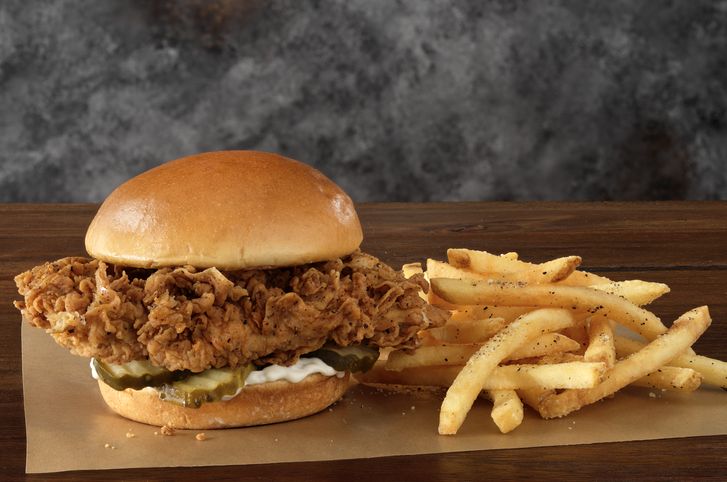 The New $5.99 Classic Chicken Sandwich with Fries Lands at Buffalo Wild Wings The New $5.99 Classic Chicken Sandwich with Fries Lands at Buffalo Wild Wings