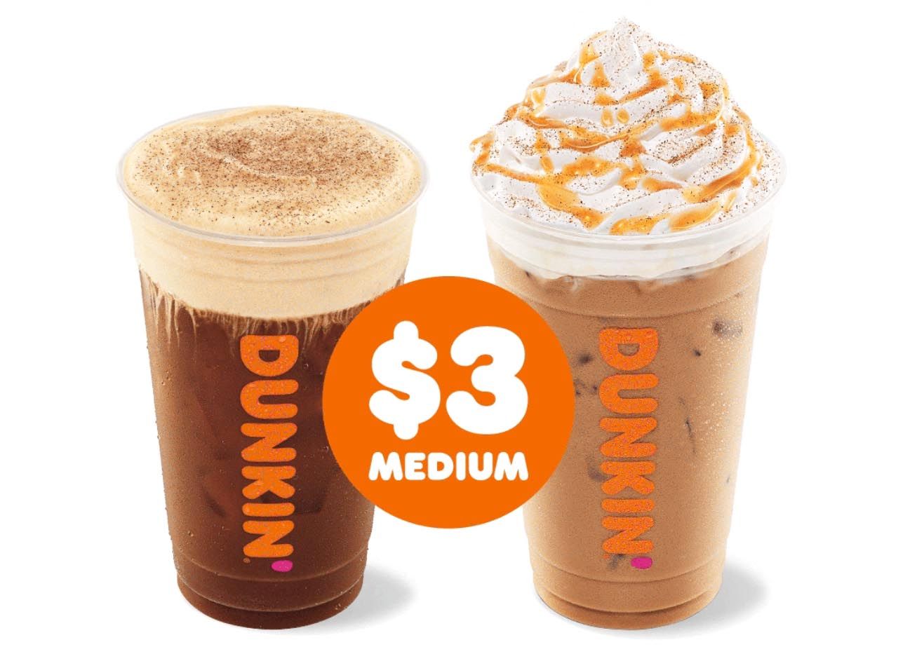 New Pumpkin Cream Cold Brew and Pumpkin Spice Signature Latte Now Available at Dunkin’ Donuts New Pumpkin Cream Cold Brew and Pumpkin Spice Signature Latte Now Available at Dunkin’ Donuts