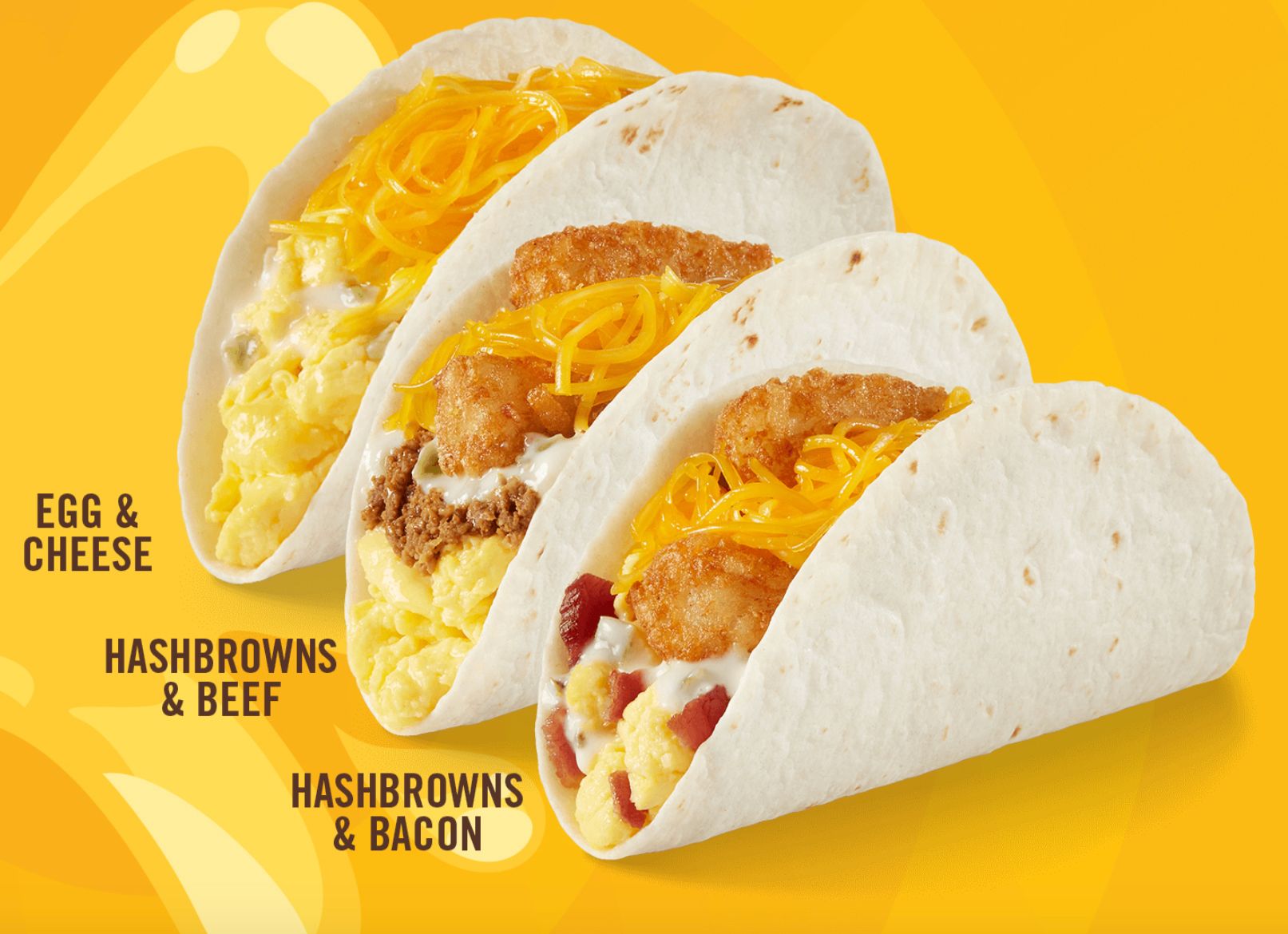 Del Taco Launches 3 New Double Cheese Breakfast Tacos Del Taco Launches 3 New Double Cheese Breakfast Tacos