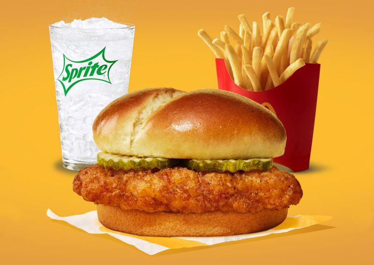Get 1 Free Medium Drink and Fries at McDonald’s When You Buy a Crispy Chicken Sandwich In-app for a Limited Time Only Get 1 Free Medium Drink and Fries at McDonald’s When You Buy a Crispy Chicken Sandwich In-app for a Limited Time Only