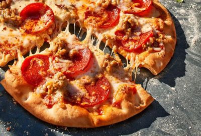 Panera Bread Dishes Up the New Sausage and Pepperoni Flatbread Pizza