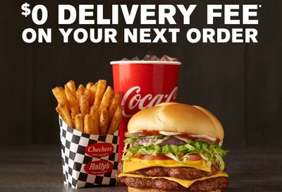 Get a Free Delivery Fee with $20+ Orders from Checkers and Rally’s on Postmates, GrubHub and Uber Eats