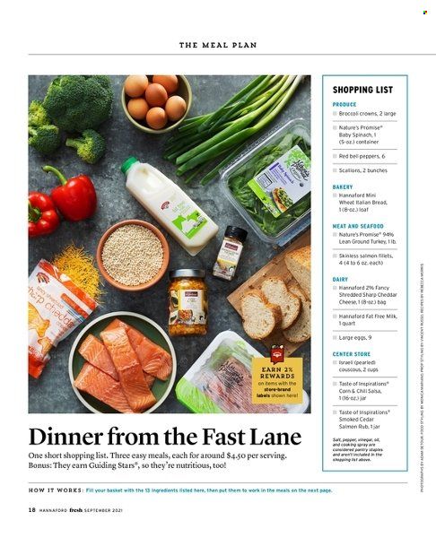 Hannaford (MA, ME, NH, NY, VT) Weekly Ad Flyer October 1 to October 8