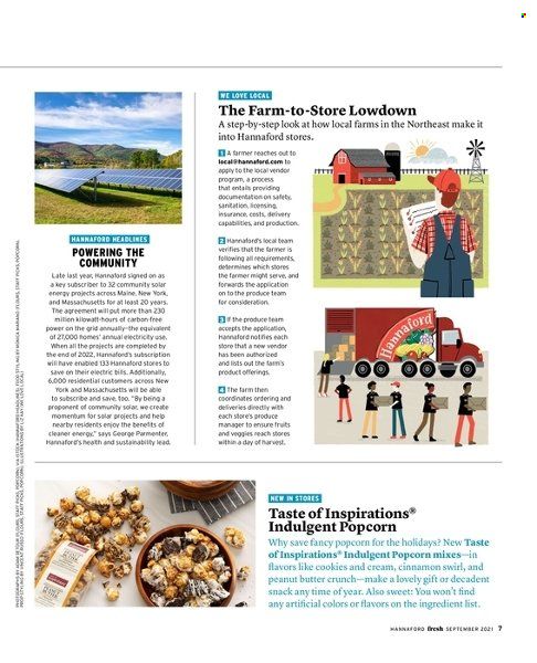 Hannaford (MA, ME, NH, NY, VT) Weekly Ad Flyer October 1 to October 8