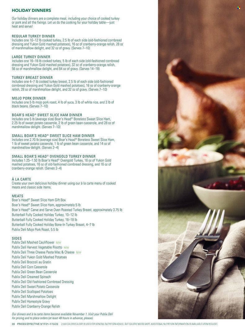 Publix (AL, FL, GA, NC, SC, TN) Weekly Ad Flyer October 1 to October 8