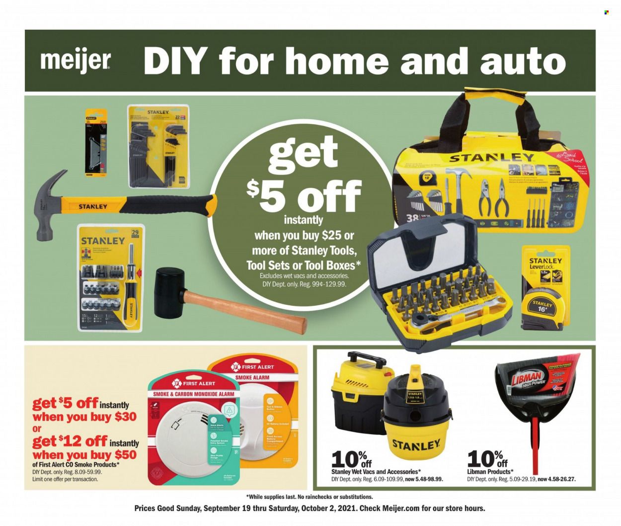 Meijer (IL, IN, KY, MI, OH, WI) Weekly Ad Flyer October 1 to October 8