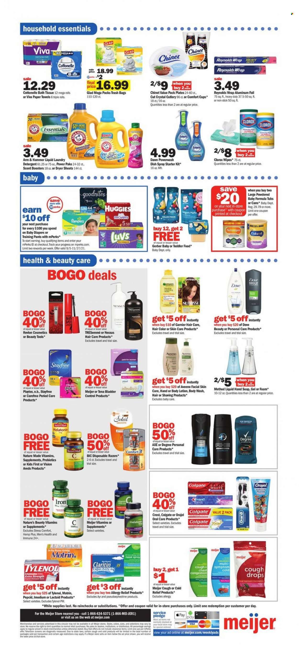 Meijer (OH) Weekly Ad Flyer October 1 to October 8
