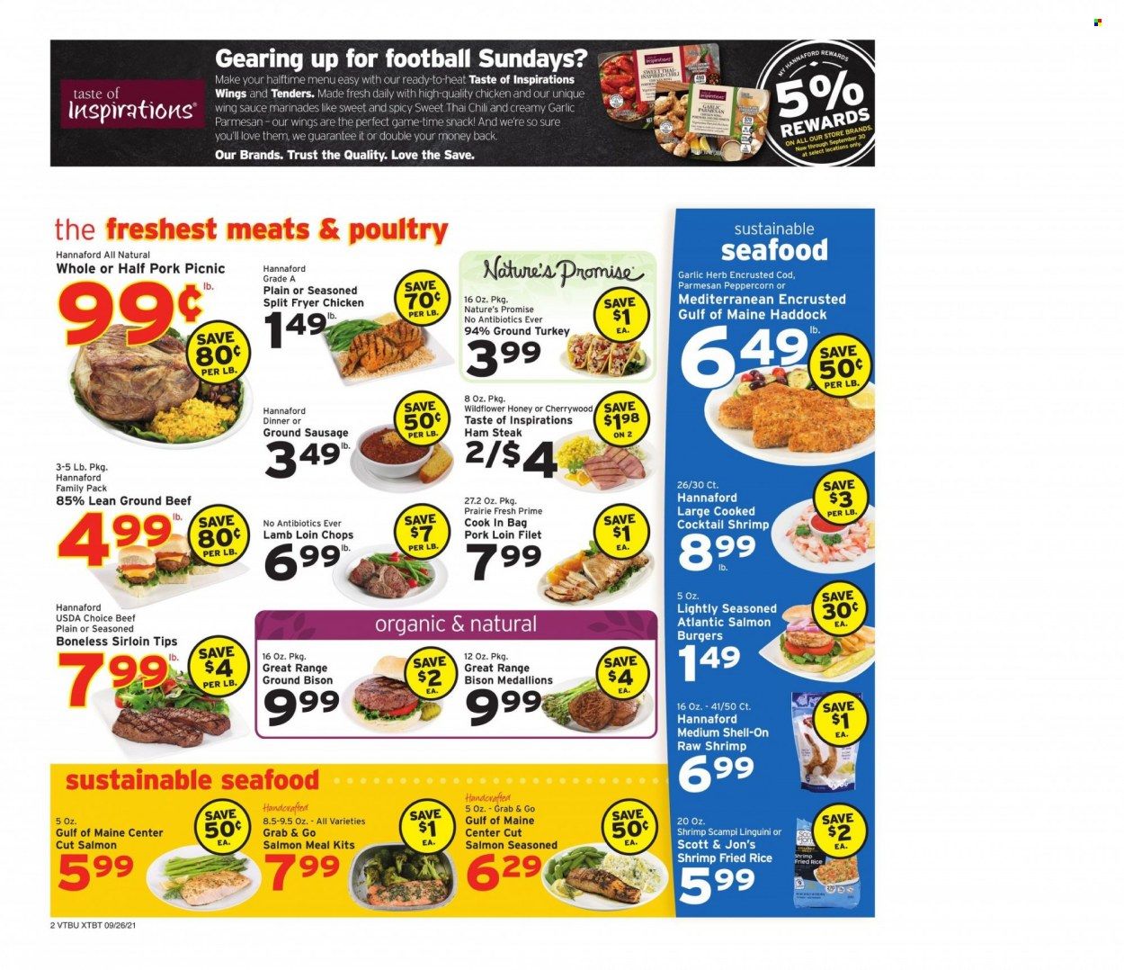 Hannaford (VT) Weekly Ad Flyer October 1 to October 8