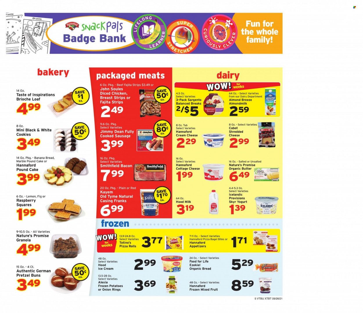 Hannaford (VT) Weekly Ad Flyer October 1 to October 8