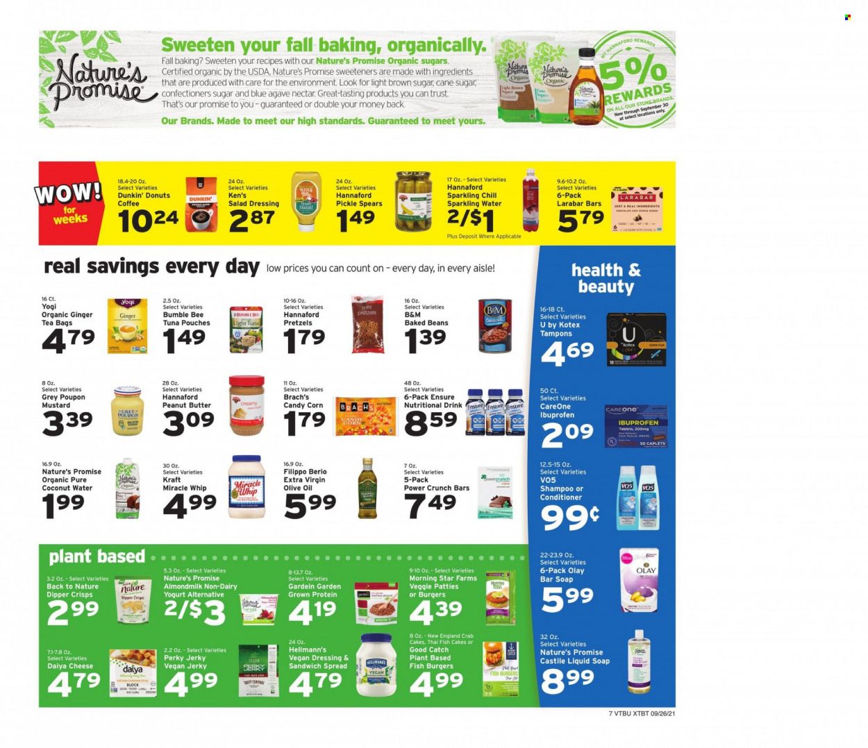 Hannaford (VT) Weekly Ad Flyer October 1 to October 8