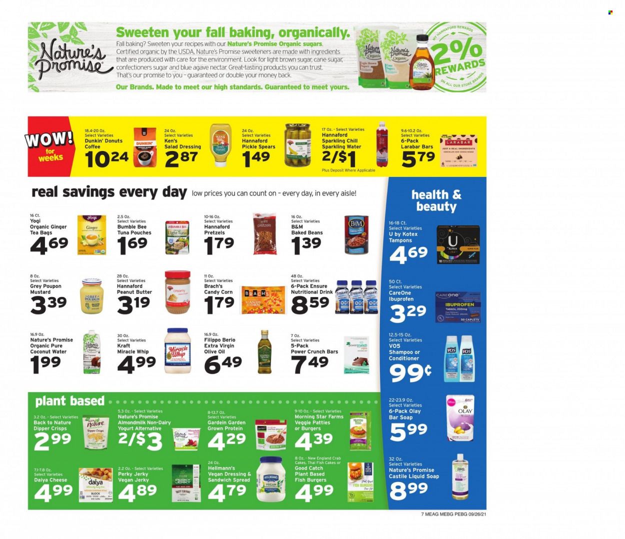 Hannaford (ME) Weekly Ad Flyer October 1 to October 8